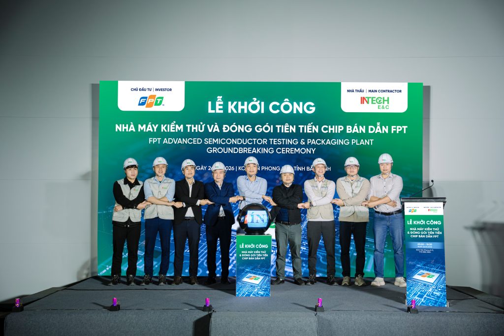 INTECH E&C triển khai hạ tầng kỹ thuật Nhà máy Kiểm thử và Đóng gói chip bán dẫn FPT tại Bắc Ninh 1 D T06650