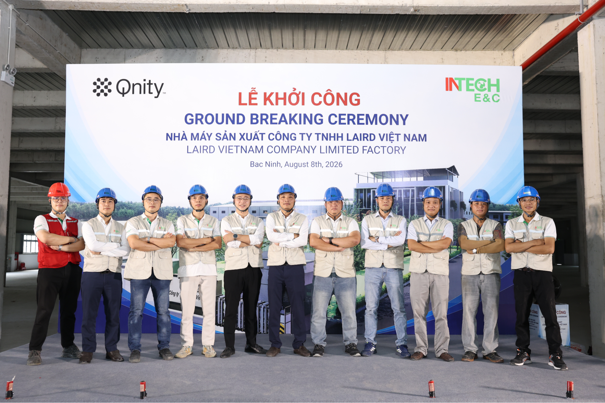 INTECH GROUP CHÍNH THỨC KHỞI CÔNG DỰ ÁN MỞ RỘNG NHÀ MÁY LAIRD VIỆT NAM TẠI BẮC NINH 6 image1