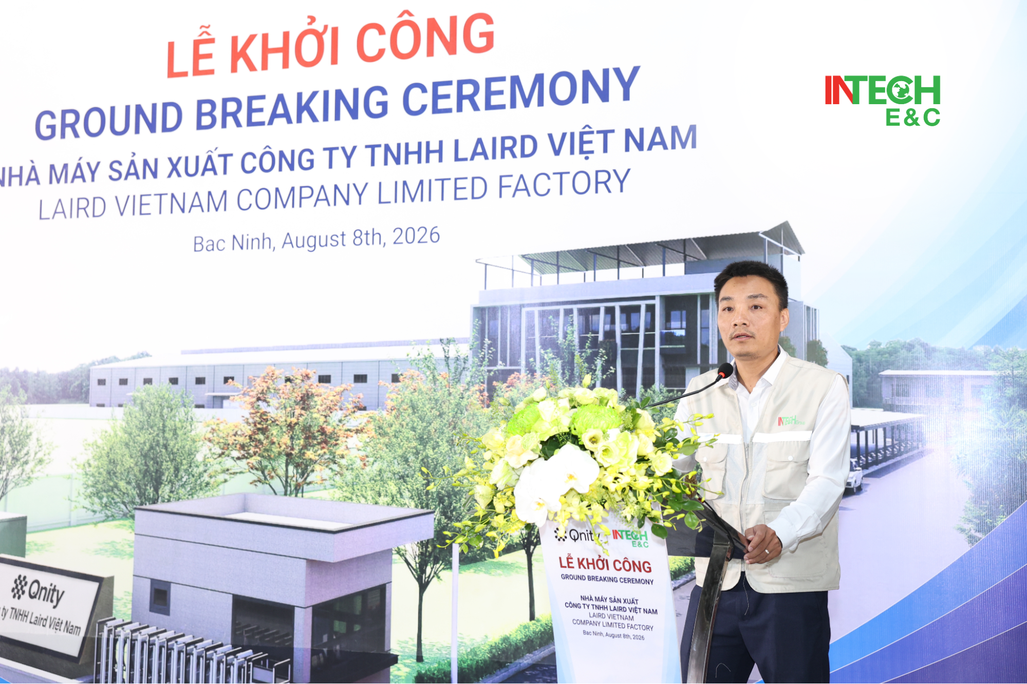 INTECH GROUP CHÍNH THỨC KHỞI CÔNG DỰ ÁN MỞ RỘNG NHÀ MÁY LAIRD VIỆT NAM TẠI BẮC NINH 4 image6